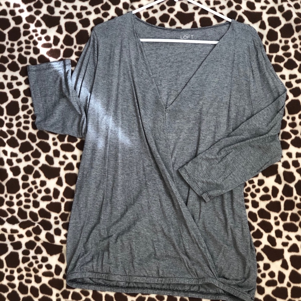 Loft wrap style top